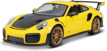 Maisto 31523 - 1:24 Porsche 911 GT2 RS gelb-schwarz