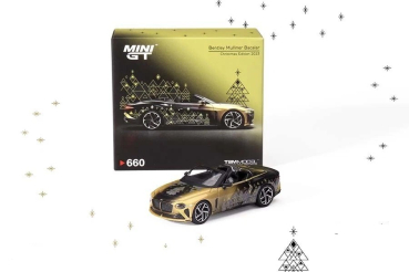 Mini GT MGT00600 - 1:64 Bentley Mulliner Bacalar 2023 Christmas Limited Edition