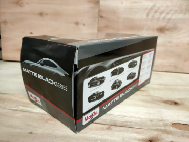 Preview: Maisto 31206 -  1:24 Mercedes-Benz SLK-Class schwarz, MATTE BLACK Series