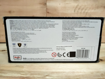 Maisto 31134 - 1:24 Mercedes AMG GT MATTE BLACK Series