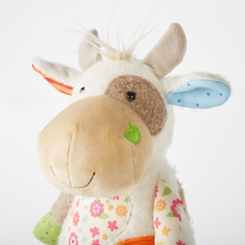 Preview: Sigikid 42839 - Kuscheltier Kuh, Patchwork Sweety