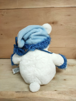 Sweety Toys 80504 - Kuscheltier Eisbär weiß ca. 35 cm mit Mütze und Handschuhen, Plüsch
