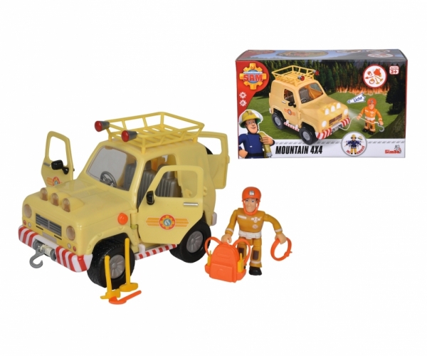 Simba 109251072 - Feuerwehrmann Sam, 4x4 Geländewagen
