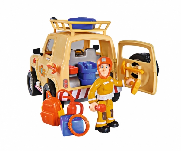 Simba 109251072 - Feuerwehrmann Sam, 4x4 Geländewagen