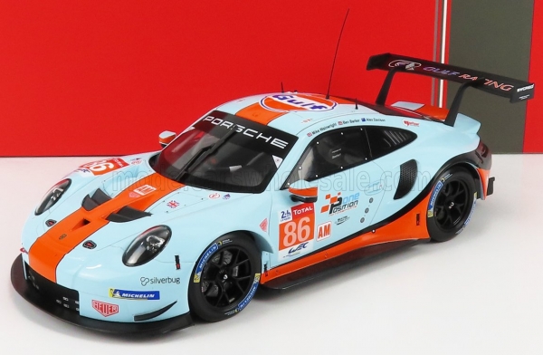 IXO - 1:18 Porsche 911 (991) RSR Gulf #86 24h LeMans 2018