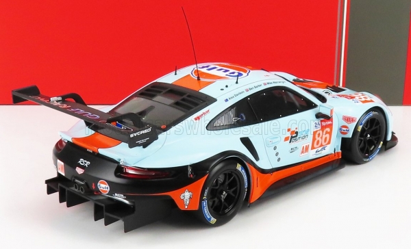 IXO - 1:18 Porsche 911 (991) RSR Gulf #86 24h LeMans 2018