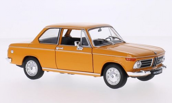 WELLY 24053 - 1:24 BMW 2002 Ti, orange, 1968