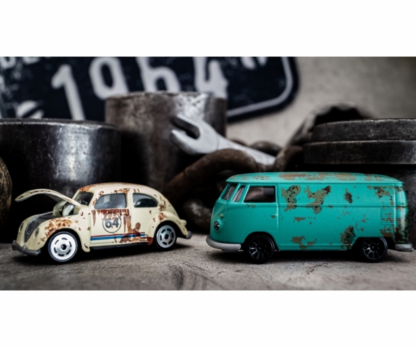 Majorette 212052012 - Vintage 5 Pieces Giftpack Rusty