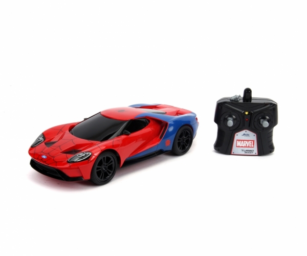 Jada 253226002 - 1:16 Marvel Spider-Man RC 2017 Ford GT