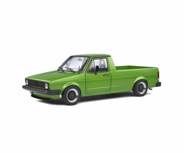 Solido 421183500 - 1:18 VW Caddy Pritsche MKI 'Custom III' grün metallic