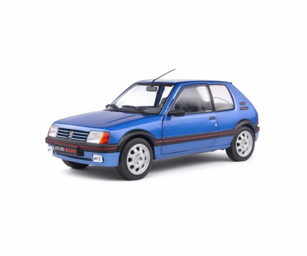 Solido 421186300 – 1:18 Peugeot 205 GTI blau