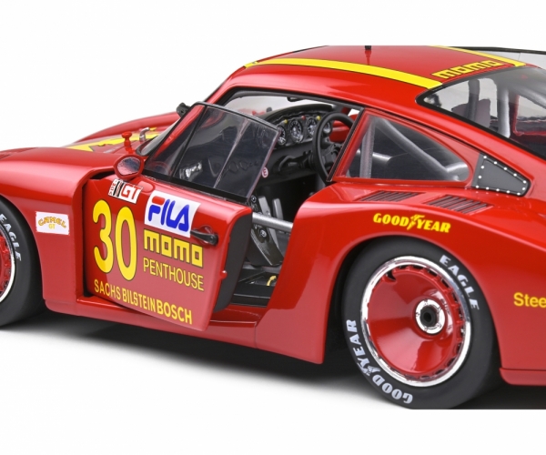 Solido 421188100 – 1:18 Porsche 935 MobyDick #30 rot