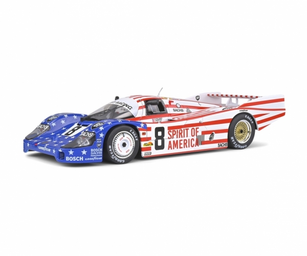 Solido 421188900 – 1:18 Porsche 956 blau/rot #8