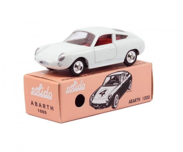 Solido 421436690 - Fiat Abarth 1000 weiß 1:43