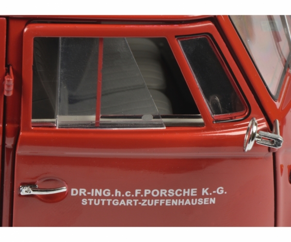 Schuco 450029900 - 1:18 VW T1 Kasten PORSCHE 'Renndienst'