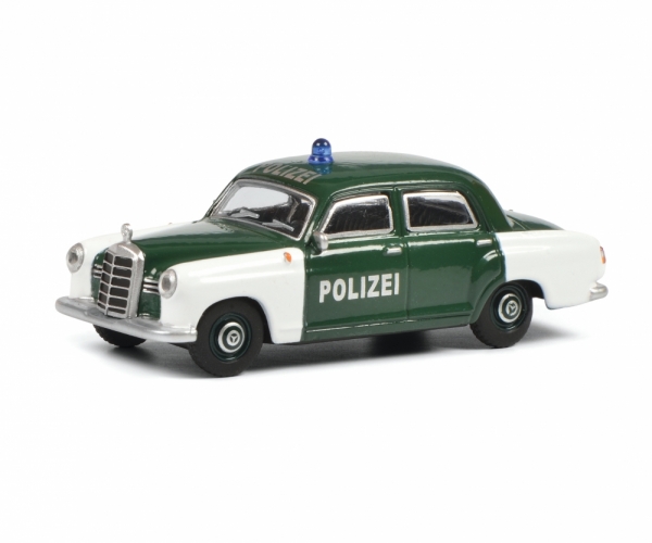 Schuco 452022300 - 1:64 Mercedes-Benz 180 D (W120) POLIZEI