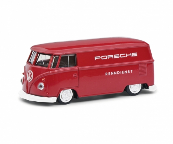 Schuco 452026800 – 1:64 VW T1 Lowrider Porsche rot