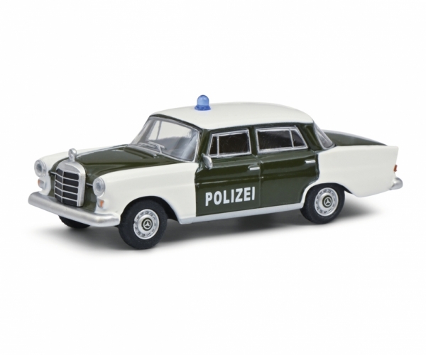 Schuco 452027800 – Mercedes-Benz MB 200 Polizei 1:64