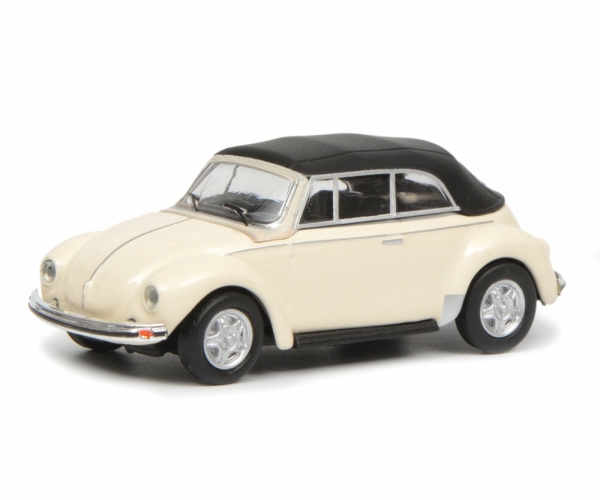 Schuco 452633500 - 1:87 VW Käfer Cabrio, weiß