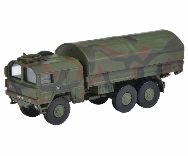 Schuco 452652500 - 1:87 MAN 7t GL Bundeswehr Militär Flecktarn