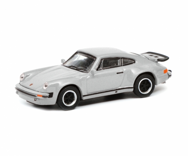 Schuco 452656200 - 1:87 Porsche 911 (930), silber
