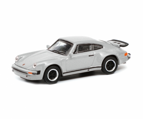 Schuco 452656200 - Porsche 911 (930), silber 1:87