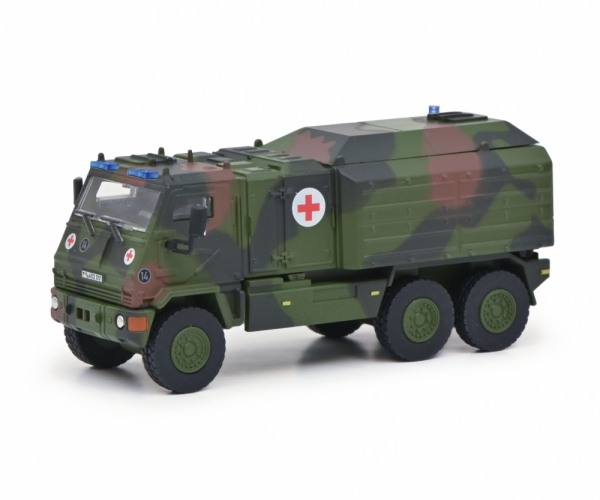 Schuco 452658400 – 1:87 YAK Radfahrzeug Sanka