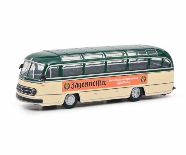 Schuco 452662300 – 1:87 Mercedes Benz O231 Jägermeister Bus