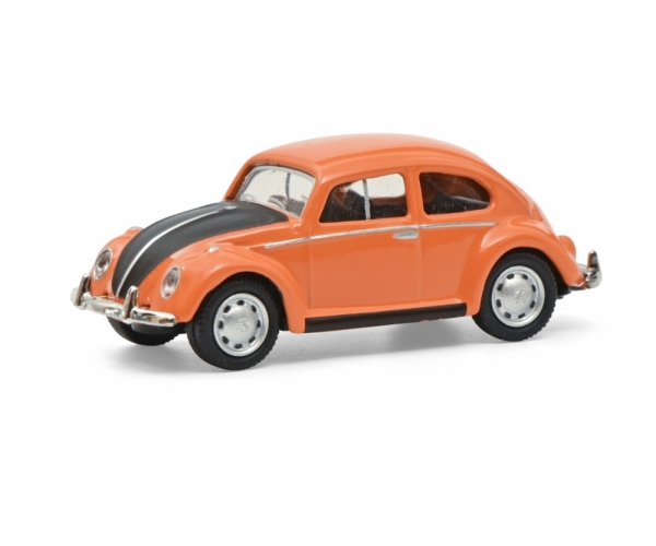 Schuco 452662800 – 1:87 VW Käfer orange/schwarz