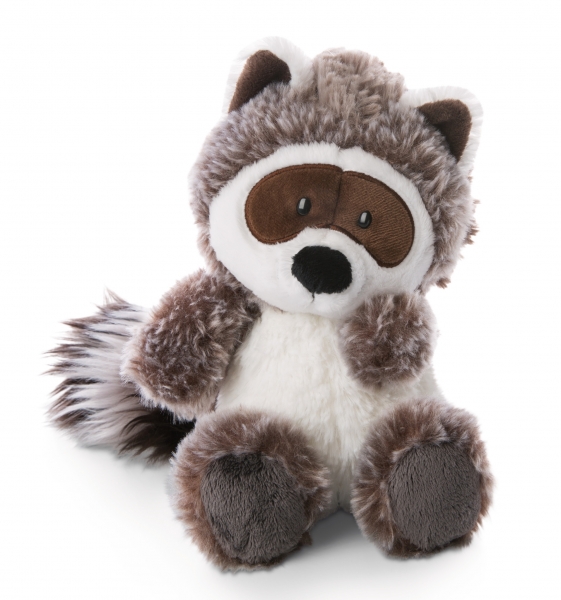 Nici 47344 - Kuscheltier Waschbär Rauly Raccoon, ca. 35 cm