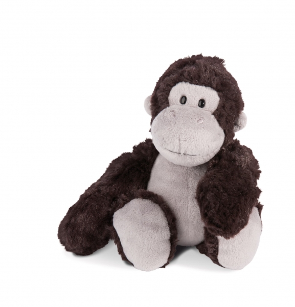 Nici 48070 - Kuscheltier Gorilla Zoo Friends ca. 20 cm