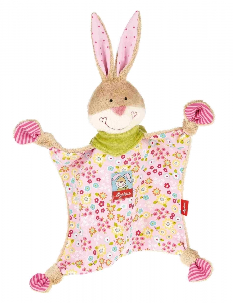 Sigikid 48933 – Schnuffeltuch Bungee Bun Hase