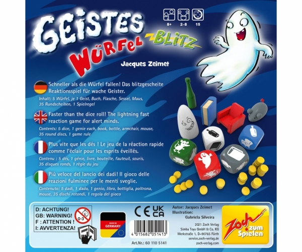 Zoch 601105141 - Geistesblitz Würfelblitz