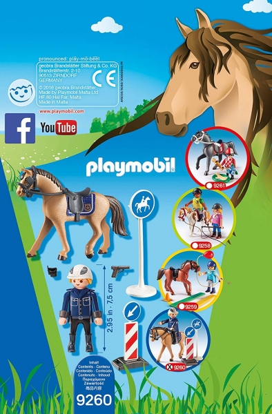 Playmobil 9260 - Berittener Polizist