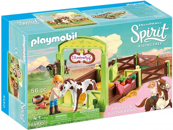 Playmobil 9475 - 9481 - Spirit, Luckys glückliches Zuhause, Komplett-Set 7-teilig