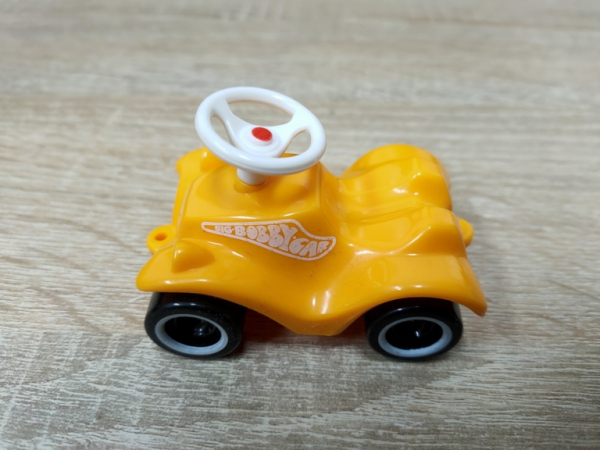 BIG 80001299 - Mini Bobby Car Classic gelb, 7 cm