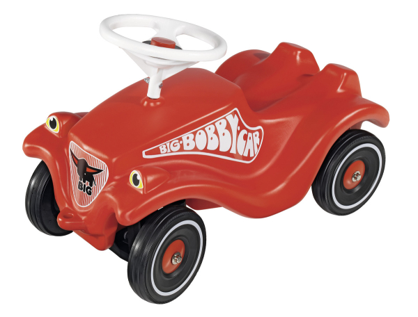 BIG 800056106 - Bobby Car mit Whisper Wheels inkl. Shoe Care