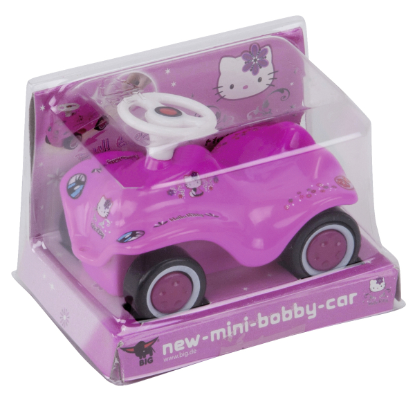 BIG 800056981 - BIG NEW Mini Bobby Car Pull Back Hello Kitty, ca. 7,5 cm