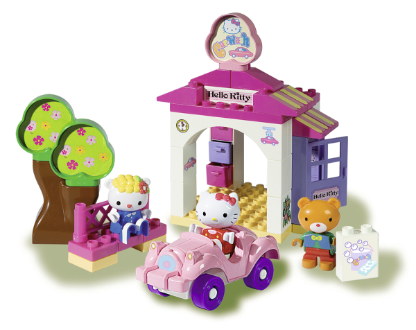 BIG / unico 800057028 - PlayBIG BLOXX Hello Kitty Werkstatt