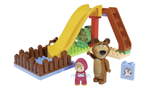 BIG 800057094 -  PlayBIG Bloxx Mascha und der Bär - Pool Fun