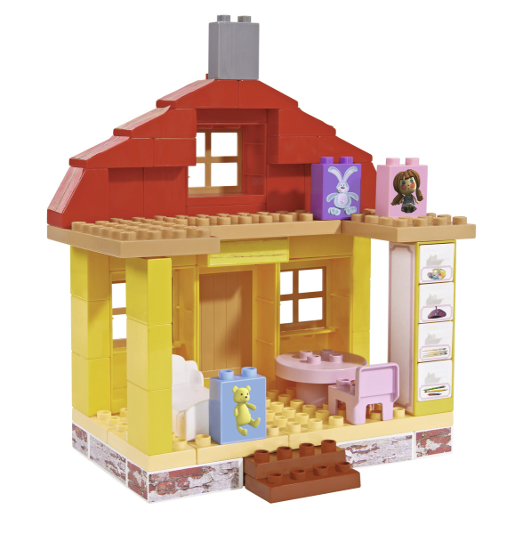 BIG 800057096 - PlayBIG Bloxx Mascha und der Bär - Masha's House