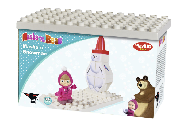BIG 800057097 - PlayBIG Bloxx Mascha und der Bär - Basic Sets