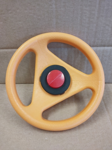 BIG Bobby Car Classic Lenkrad rund orange