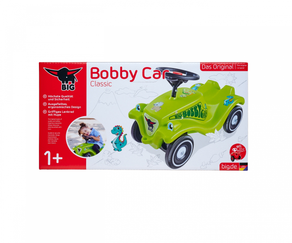 BIG 800056143 - Bobby Car Classic Dino grün