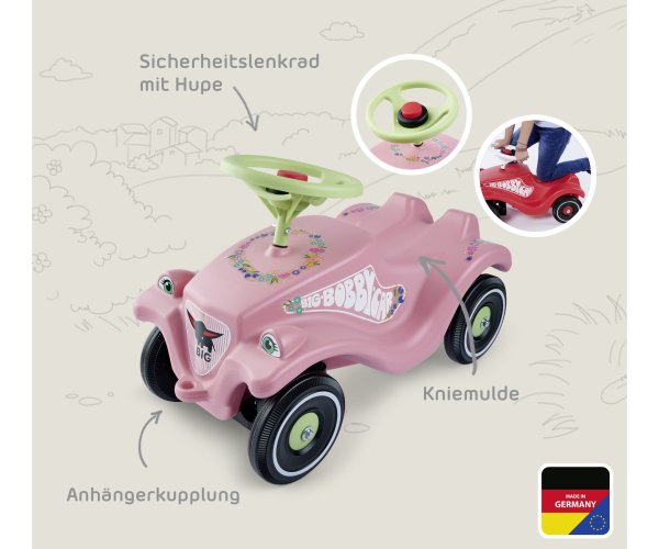 BIG 800056110 - Bobby Car Classic Flower