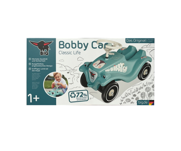 BIG 800056148 - Bobby Car Classic Life Tiefsee-Petrol
