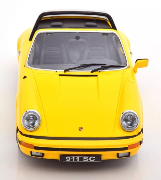 KK-Scale KKDC180922 - 1:18 Porsche 911 SC Targa 1978 yellow