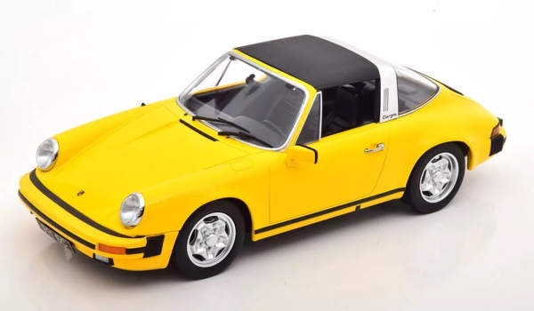 KK-Scale KKDC180922 - 1:18 Porsche 911 SC Targa 1978 yellow