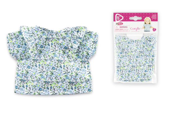 Corolle 9000211900 - MC Bluse, blau