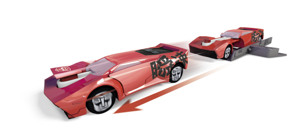 Dickie 203112002 - Mission Racer Sideswipe rot